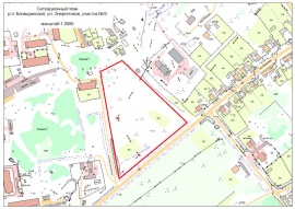Ситуационный план земельного участка в Протвино Кадастровые работы в Протвино